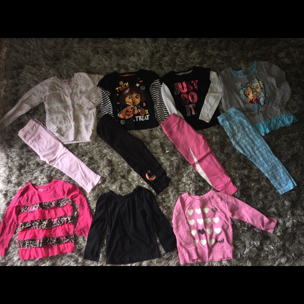 Little Girls Toddler Size Three Clothing Lot